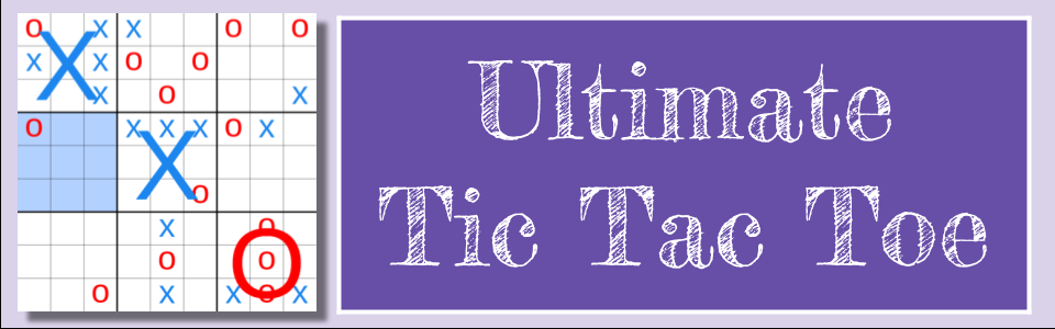 Ultimate Tic-Tac-Toe! (2 players) : r/GameBuilderGarage